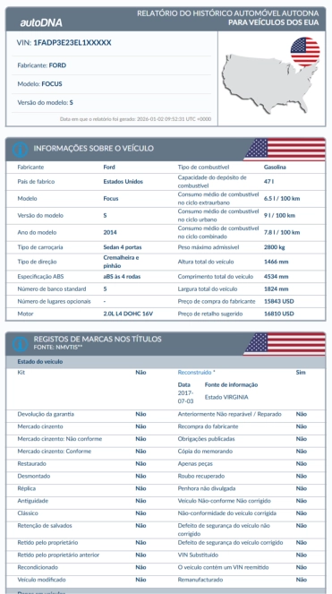 Histórico local de um veículo dos EUA -miniatura